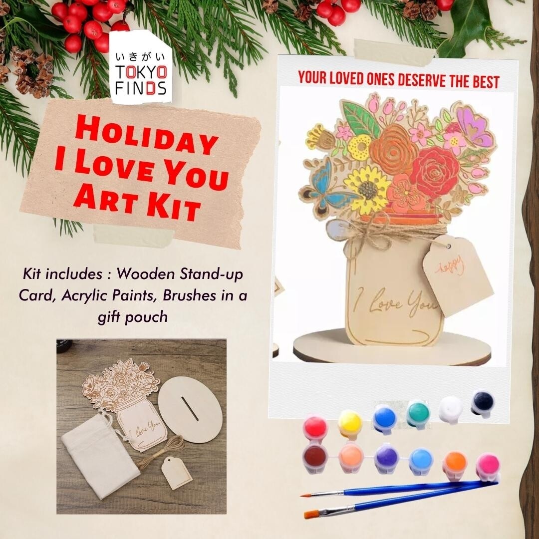 Tokyo Finds I Love You Art Kit