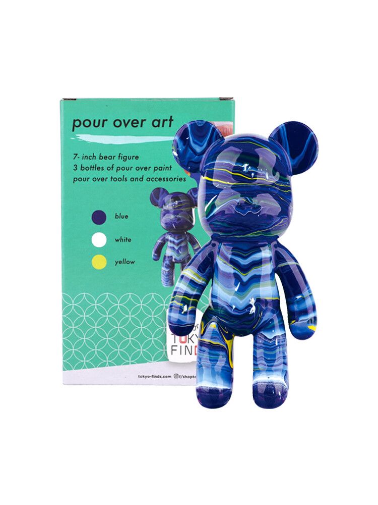 Tokyo Finds Pour Over Bear 7 Inch - BLUE