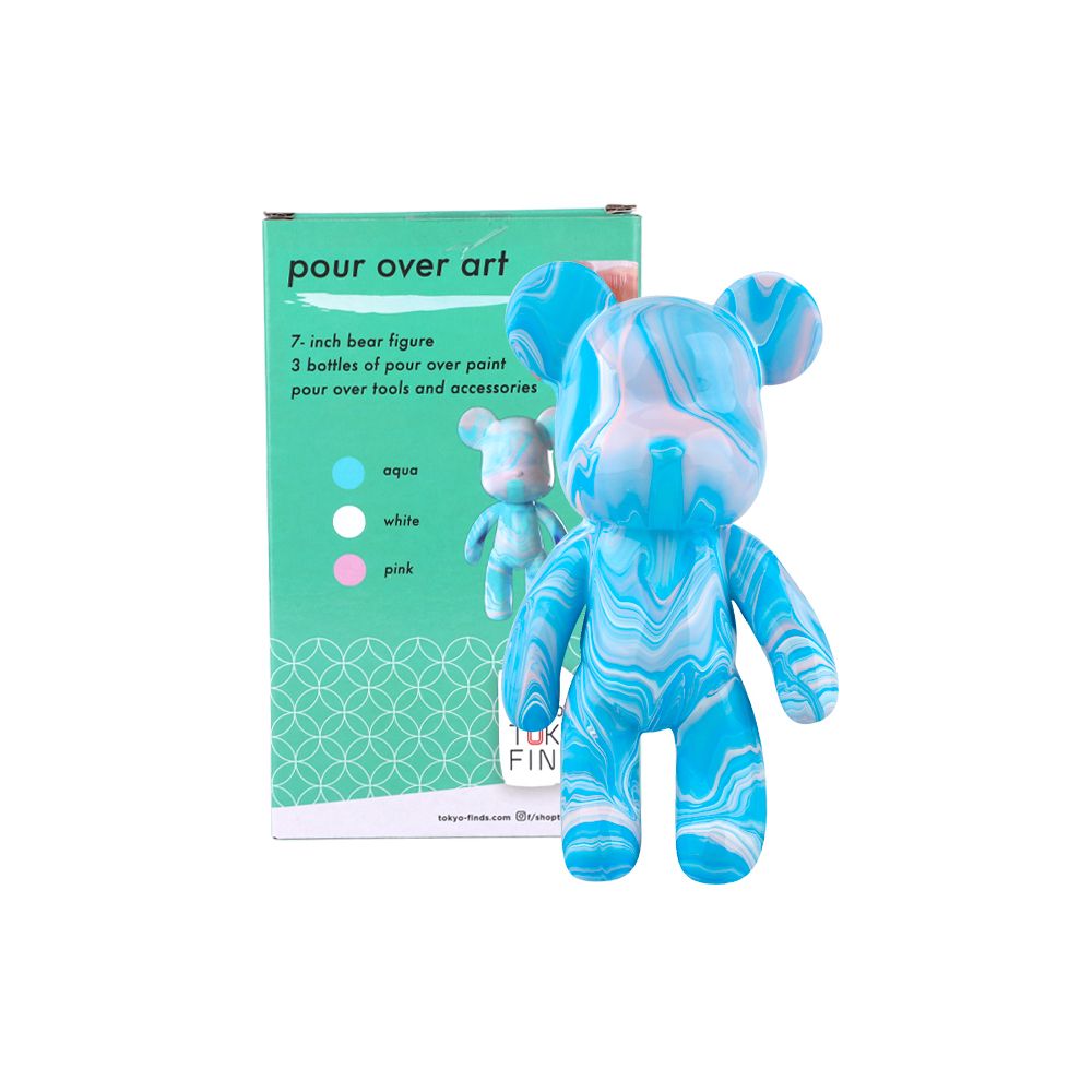 Tokyo Finds Pour Over Bear 7 Inch - AQUA