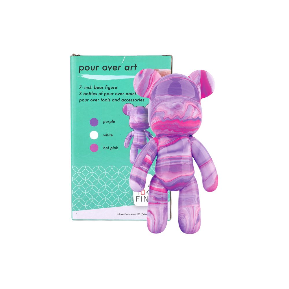Tokyo Finds Pour Over Bear 7 Inch - PURPLE