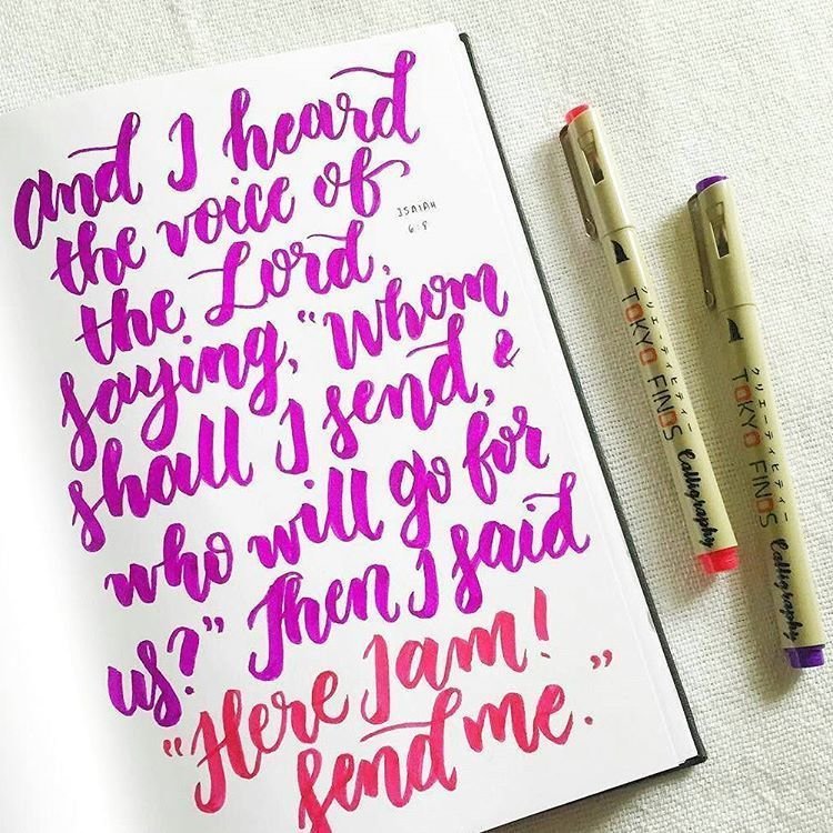 Tokyo Finds Calligraphy Pen Tangy Orange (Singles)