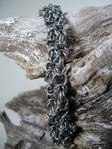 Double Byzantine Collar - Solid Stainless Steel
