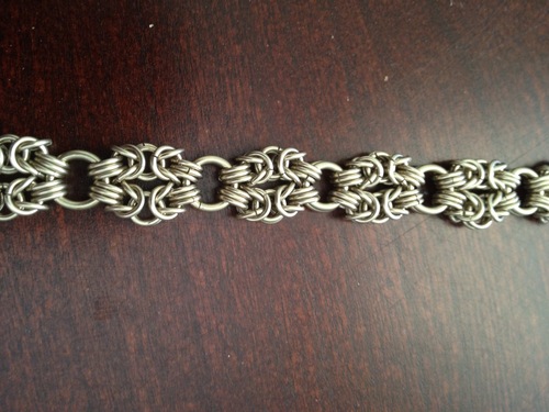 German Silver Infinity Necklace