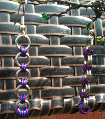 &quot;End Domestic Violence&quot; Earrings