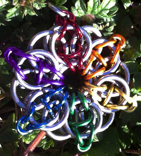 LGBT Pride Celtic Star Pendent