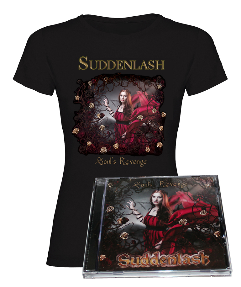 "Soul's Revenge" Signed Album + T-Shirt (Girl) - 10% Discount "Soul's Revenge" Signed Album + T-Shirt (Girl) - 10% Discount