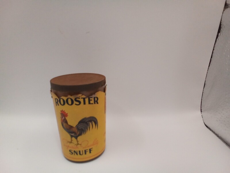 Rooster Snuff Jar