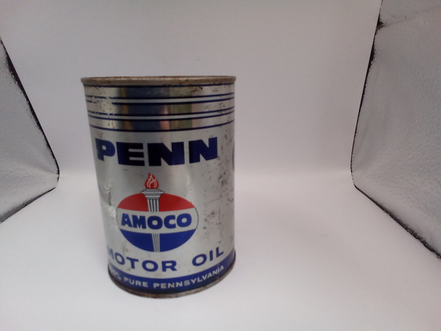 Amoco PENN Motor oil can