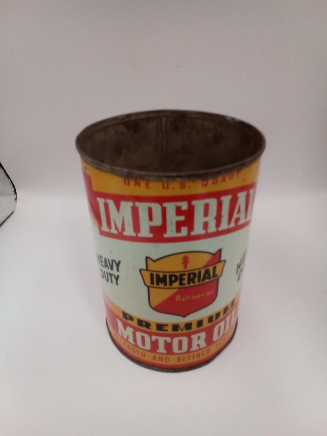 ビンテージ IMPERIAL MOTOR OIL 5ガロン缶 ビンテージ IMPERIAL MOTOR