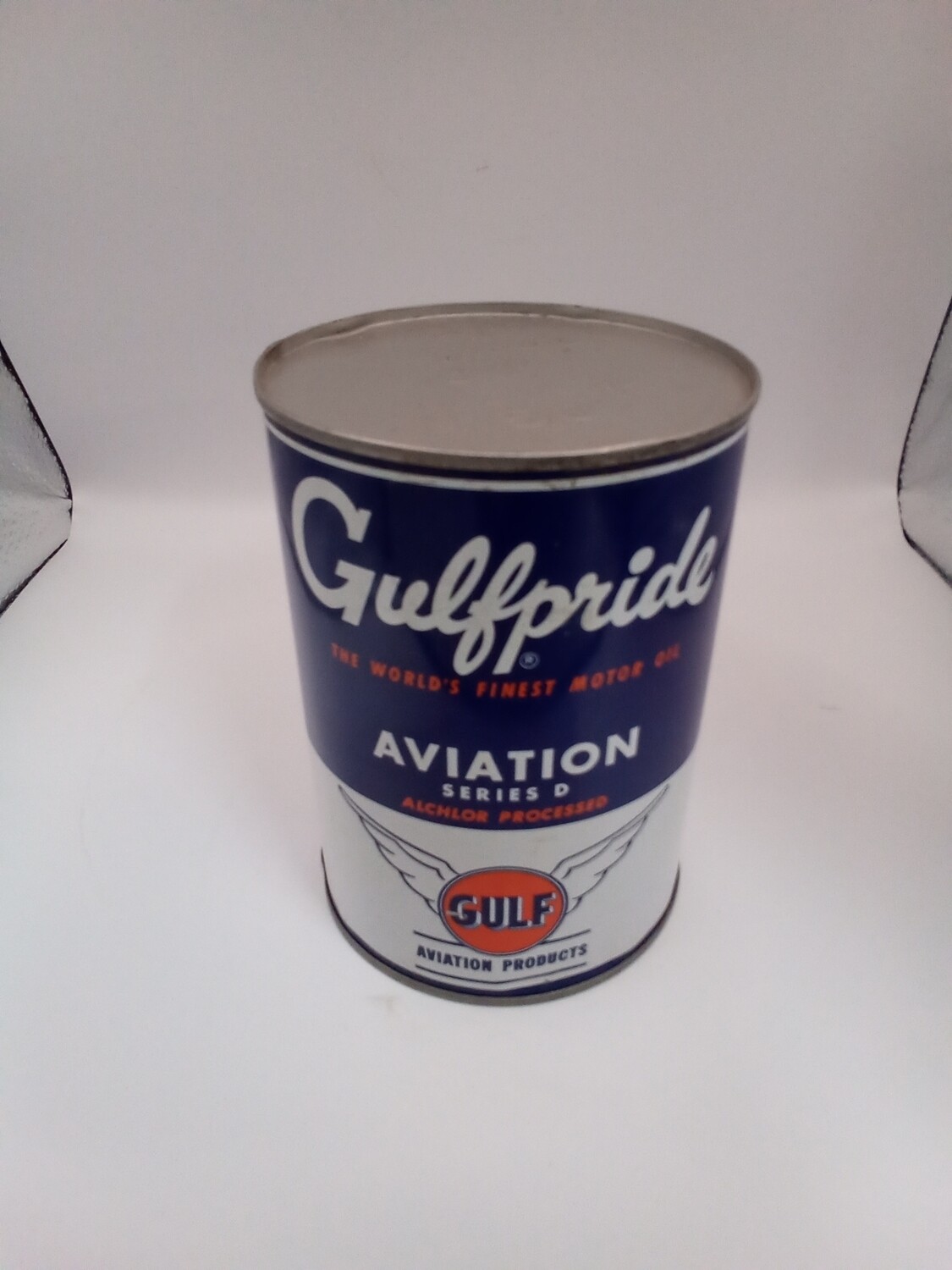 Gulfpride aviation series D. Oil can