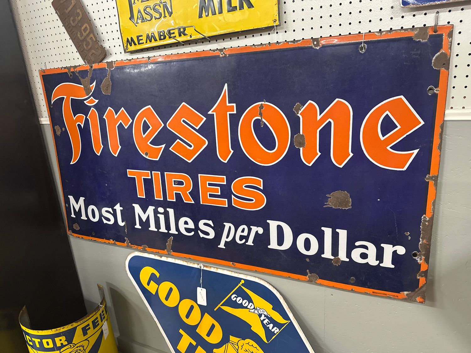 Firestone tire sign