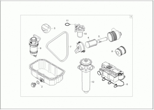 KIT ENTRETIEN 1000 HEURES