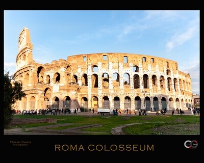 16x20 Roma Colosseum Print