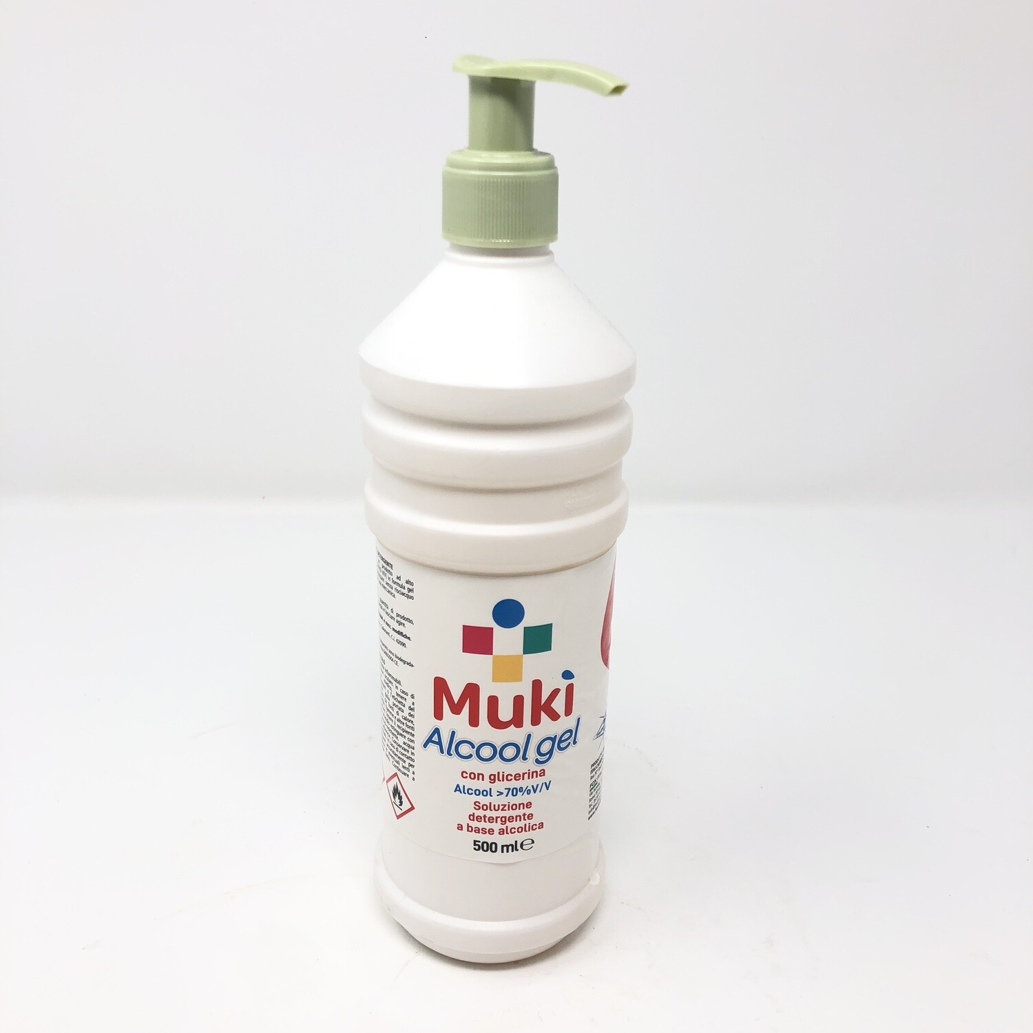 MUKI ALCOOLGEL 500ml C/DOSATORE