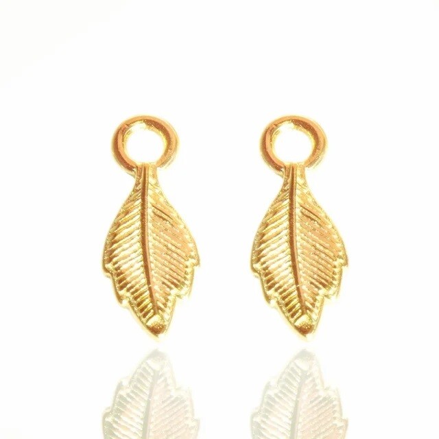 Jo&#39;s Gold Leaf Charms