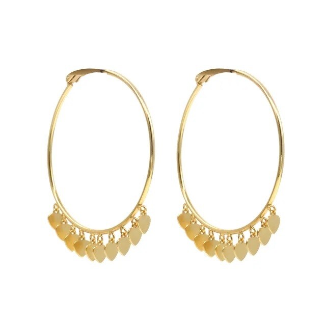 Emma Tiny Heart Hoops