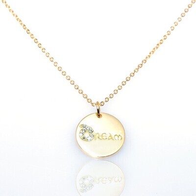 Dream, Hope, Love. Necklaces