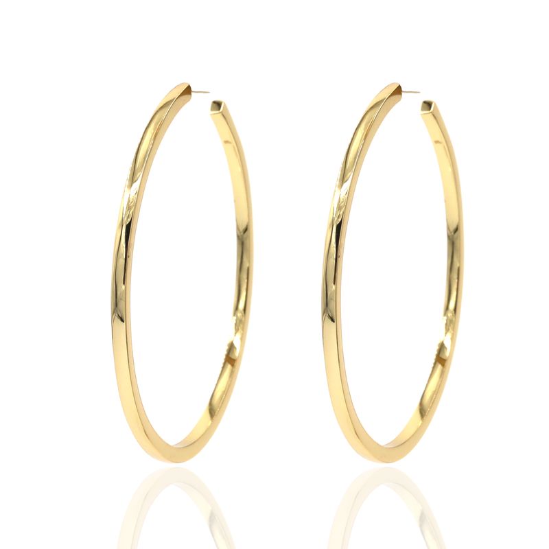 Large Gold Hoops
