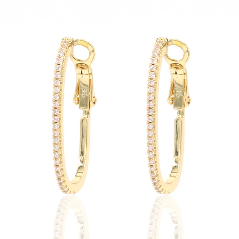 Oval Hoops