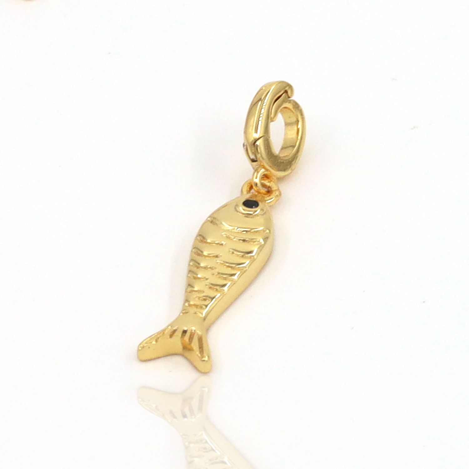 Fish Charm Gold