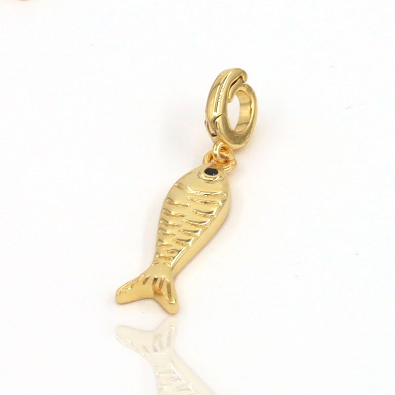 Fish Charm Gold