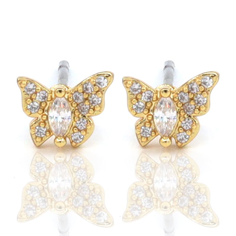 Butterfly Gold Filled Studs