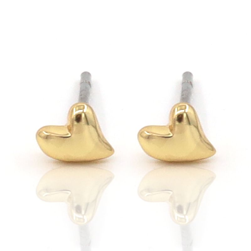 Gold Hearts 
Gold Filled Metal