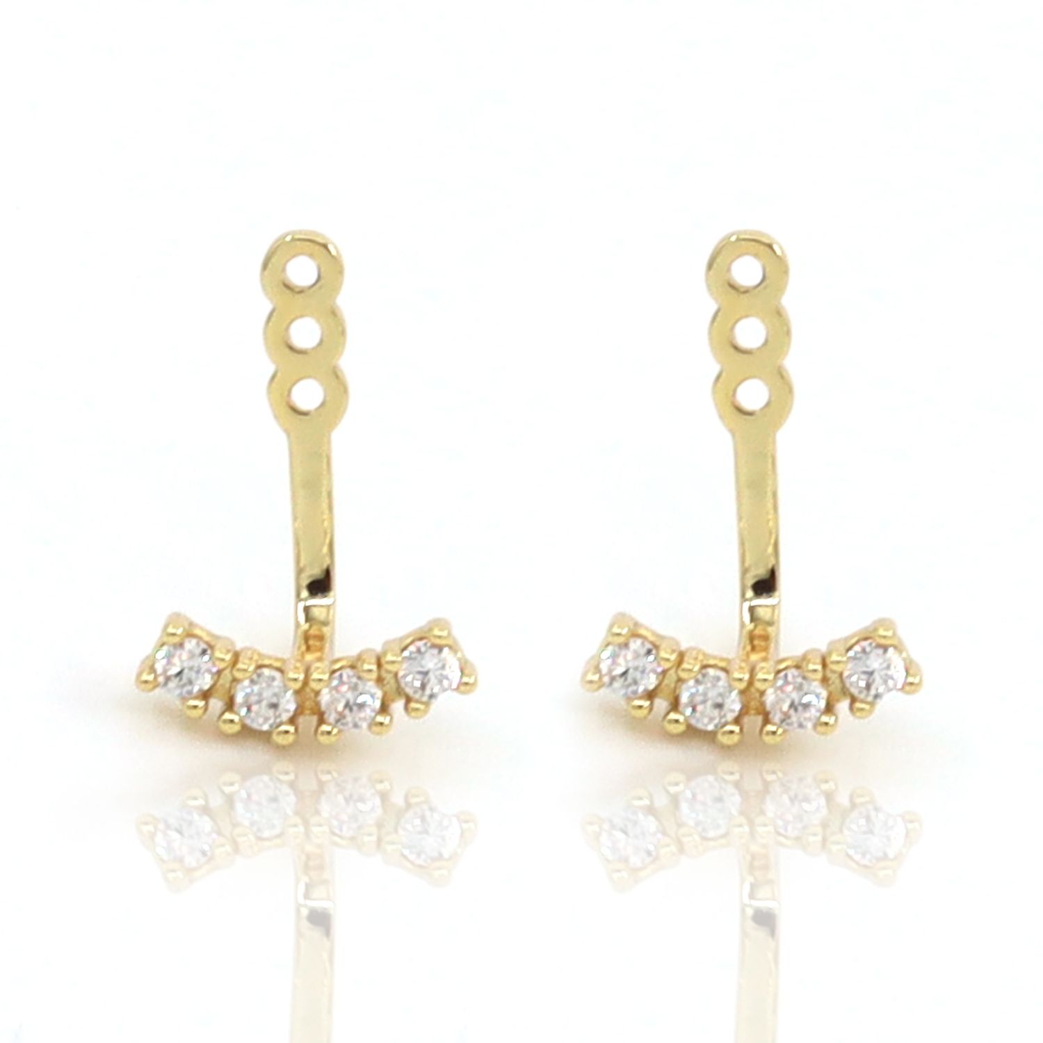 Gold Stud Jacket with stones for Studs