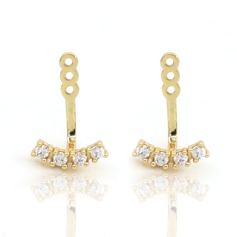 Gold Stud Jacket with stones for Studs