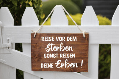 Holzschild Reisen Holzschild Reisen
