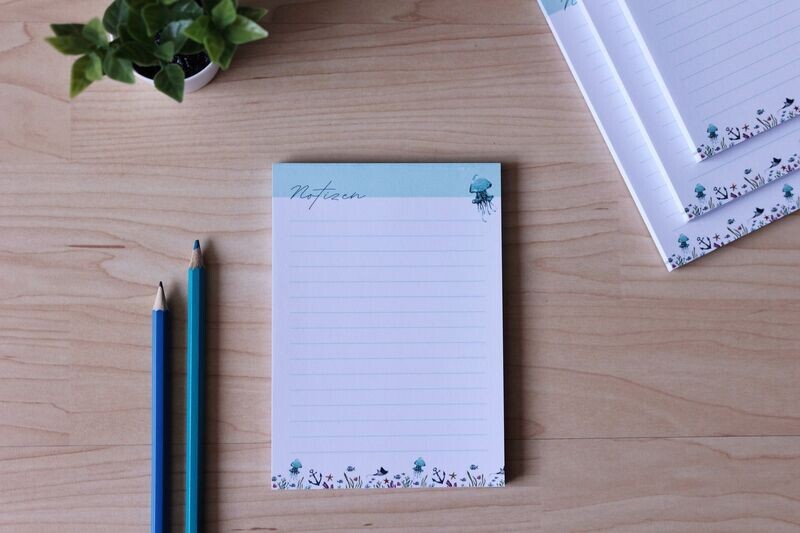 Notizblock A6 Notizblock A6 "Unter Wasser"