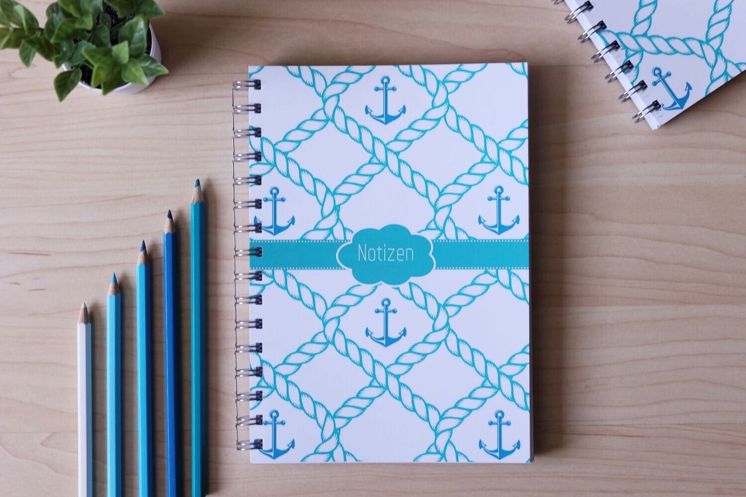 Notizbuch A5 "Anker"