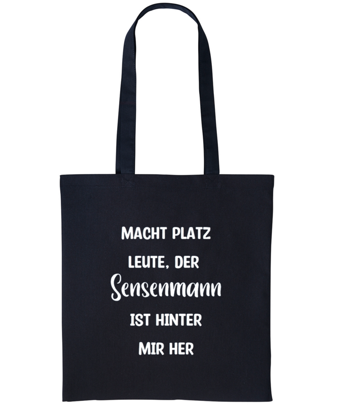 Baumwolltasche Schwarz Baumwolltasche Schwarz