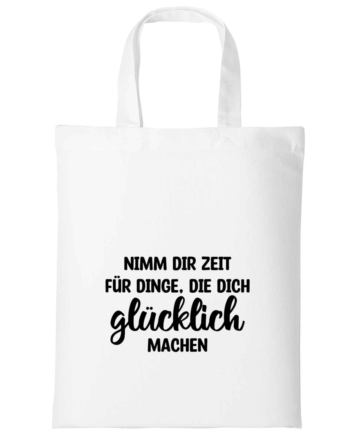 Baumwolltasche klein Weiß