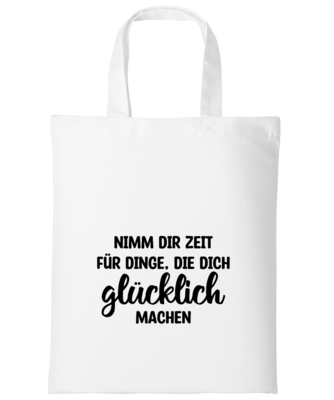 Baumwolltasche klein Weiß Baumwolltasche klein Weiß