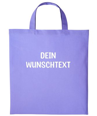 Baumwolltasche Lavendel