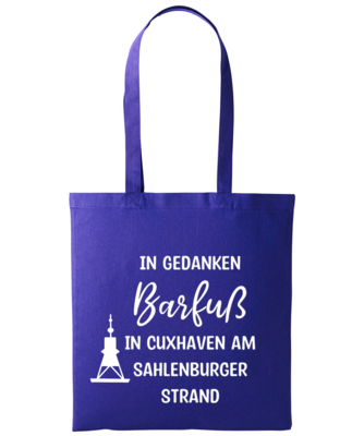 Baumwolltasche Lila Sahlenburg Strand Baumwolltasche Lila Sahlenburg Strand