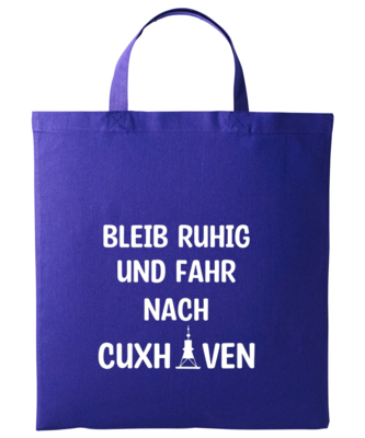 Baumwolltasche Lila kurze Tragegriffe Cuxhaven Baumwolltasche Lila kurze Tragegriffe Cuxhaven