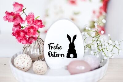 Osterei mit Hase Osterei mit Hase