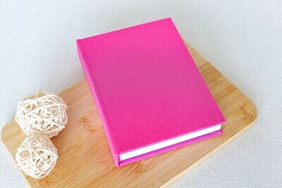 Handgenähtes Notizbuch A6 Handgenähtes Notizbuch A6 "Pink"