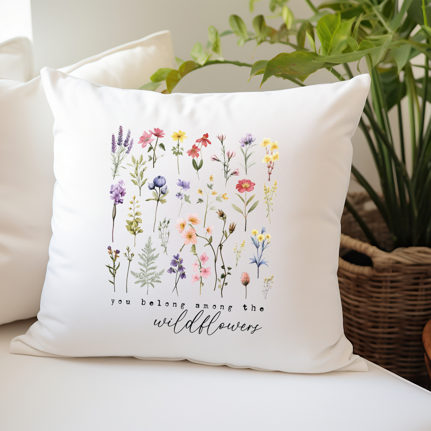 Kissen Wildblumen