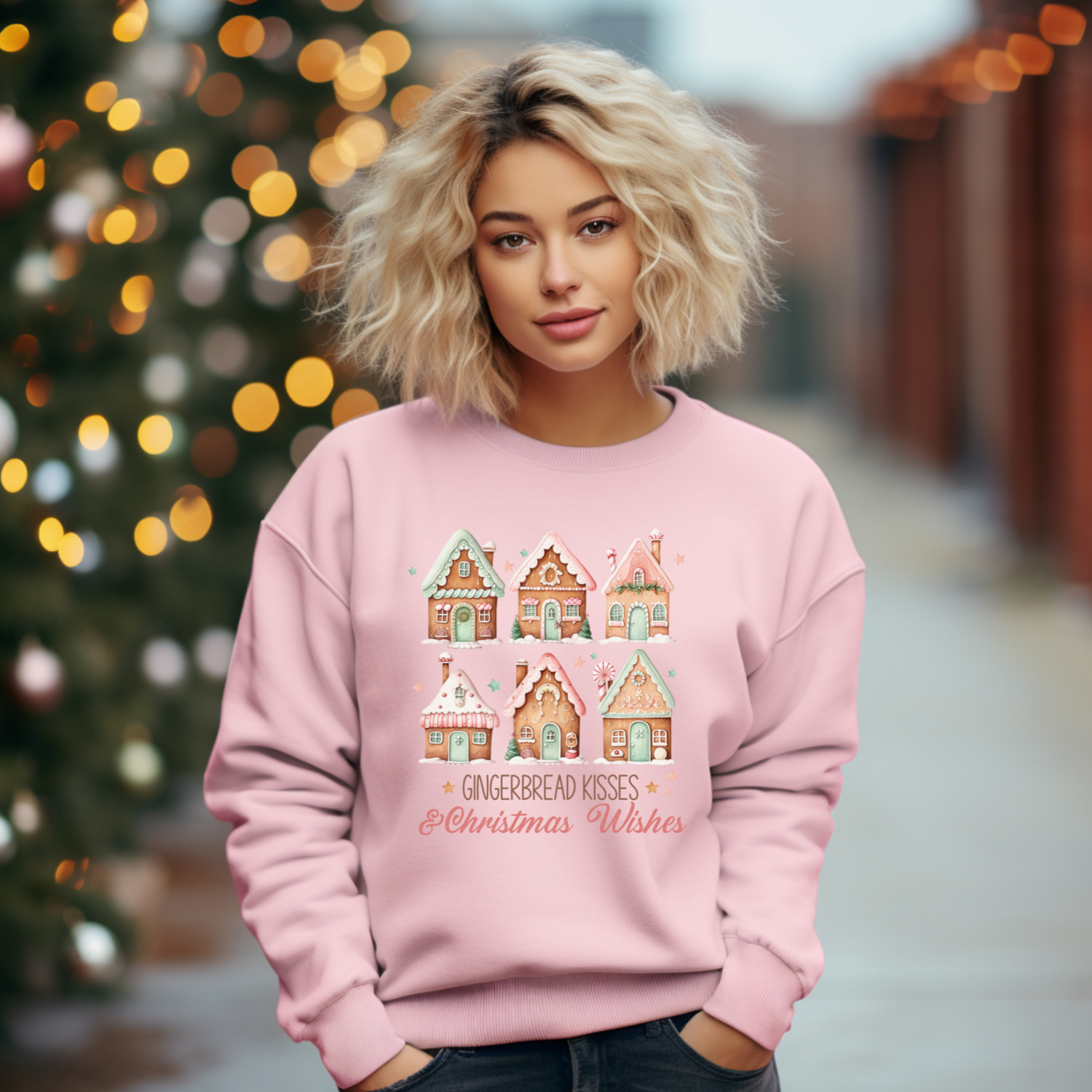 Sweatshirt Christmas Wishes Unisex