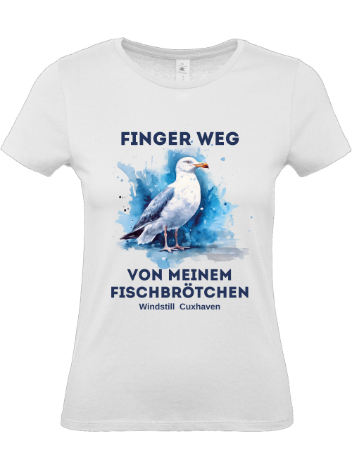 T-Shirt Slim Fit Fischbrötchen T-Shirt Slim Fit Fischbrötchen