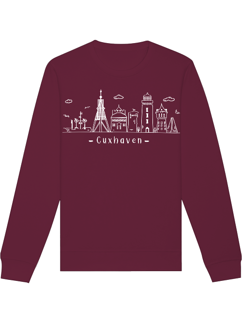 Sweatshirt Skyline Cuxhaven Unisex