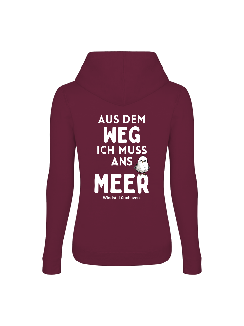 Frauen Hoodie Aus dem Weg Frauen Hoodie Aus dem Weg