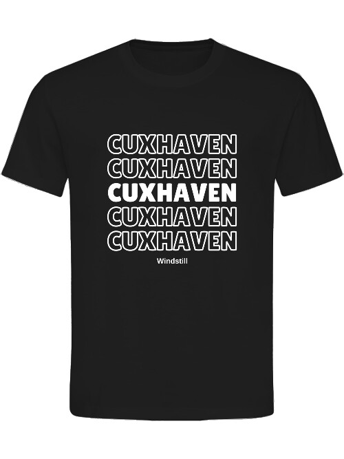 T-Shirt Normal Fit Cuxhaven dupliziert Unisex T-Shirt Normal Fit Cuxhaven dupliziert Unisex