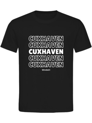 T-Shirt Normal Fit Cuxhaven dupliziert Unisex T-Shirt Normal Fit Cuxhaven dupliziert Unisex