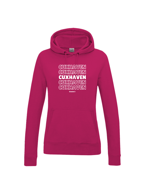 Frauen Hoodie Cuxhaven dupliziert Frauen Hoodie Cuxhaven dupliziert