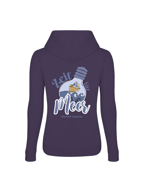 Frauen Hoodie Zeit für Meer Frauen Hoodie Zeit für Meer