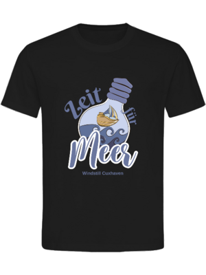 T-Shirt Normal Fit Zeit für Meer Unisex T-Shirt Normal Fit Zeit für Meer Unisex